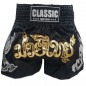 Classic Thaiboxningsshorts för kvinnor : CLS-015-svart